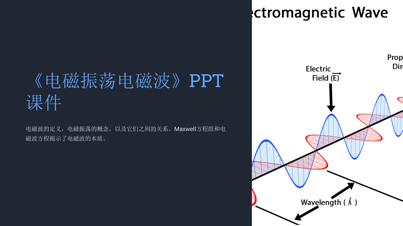 《电磁振荡电磁波》课件