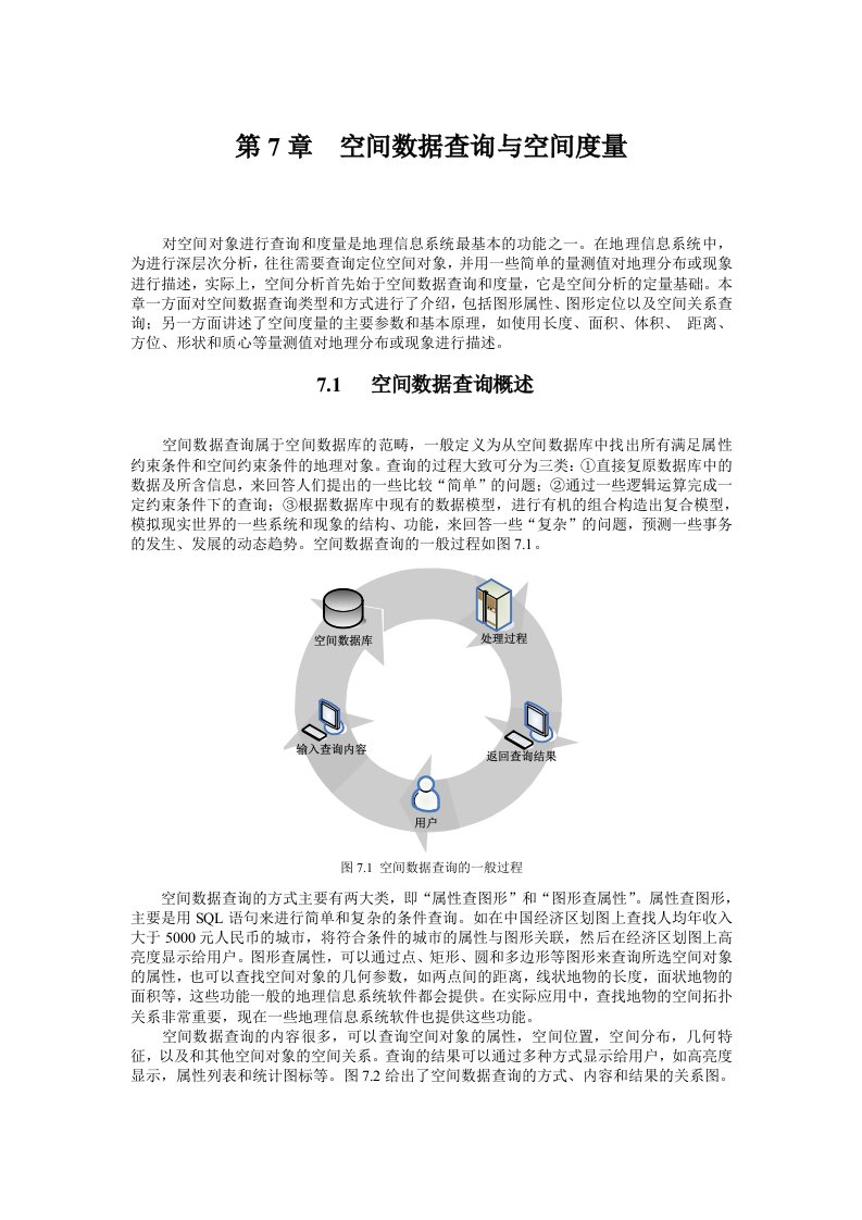 地理信息系统课件第七章