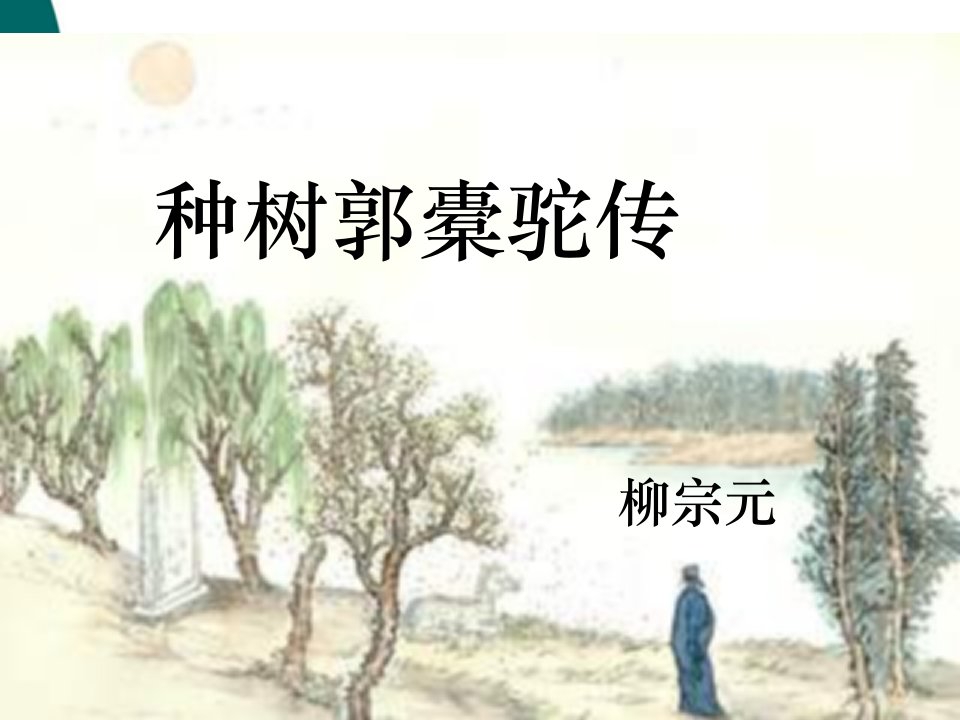 种树郭橐驼传(获奖ppt课件)