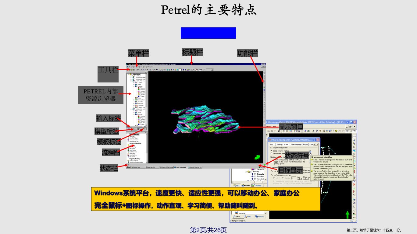 PETREL简介学习教程