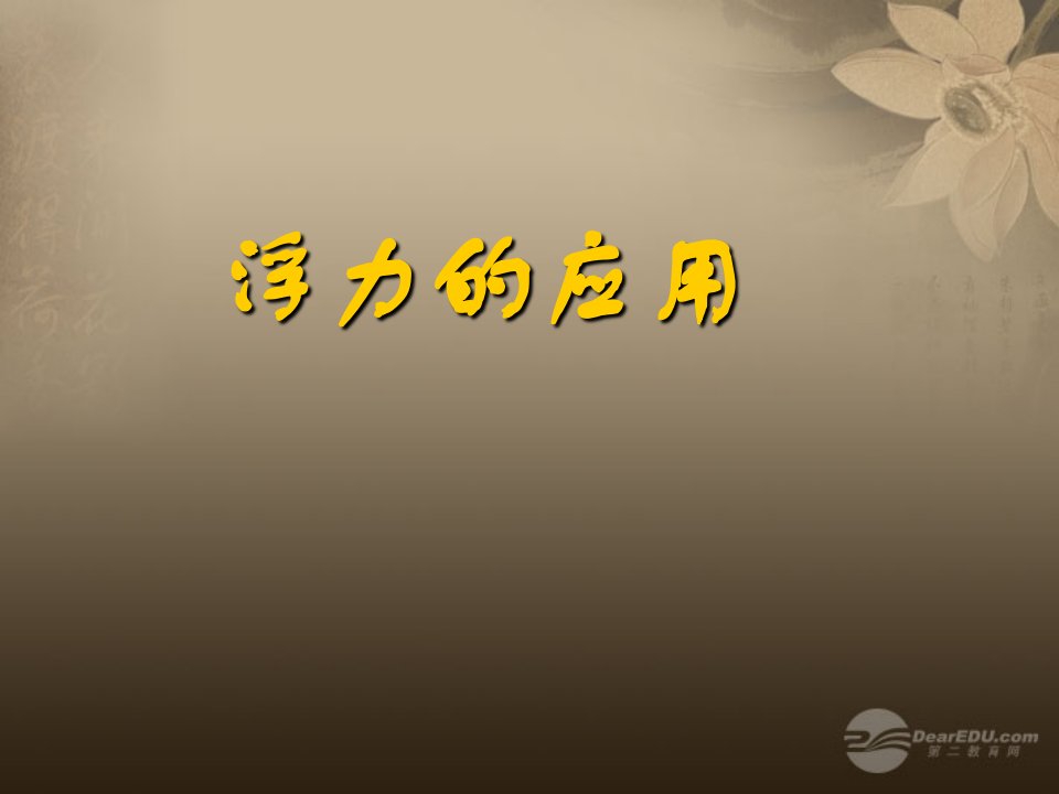 山东省滕州市滕西中学九年级物理全册《14.6