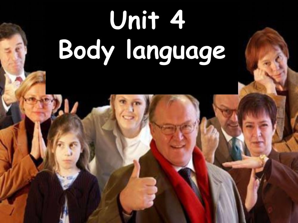 英语：必修4-Unit4-Body-Language全单元课件(新人教版)