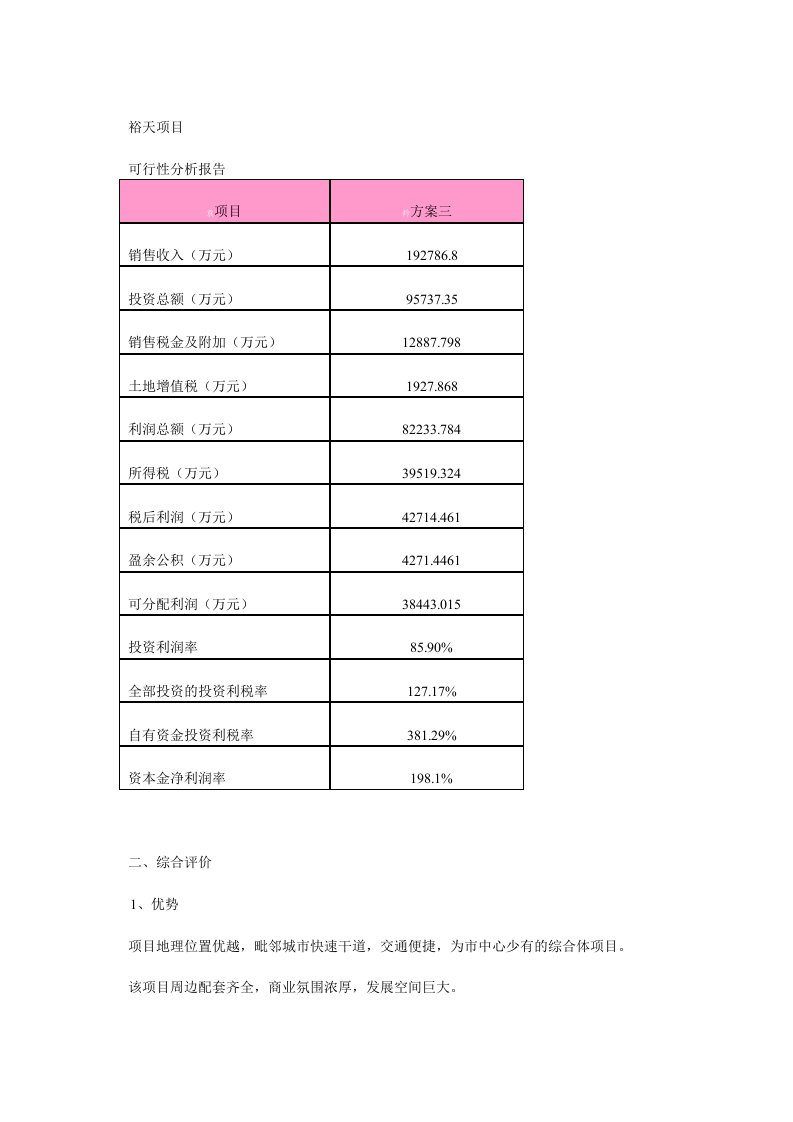 长沙裕天-城市广场商业综合体项目前期市场研究报告