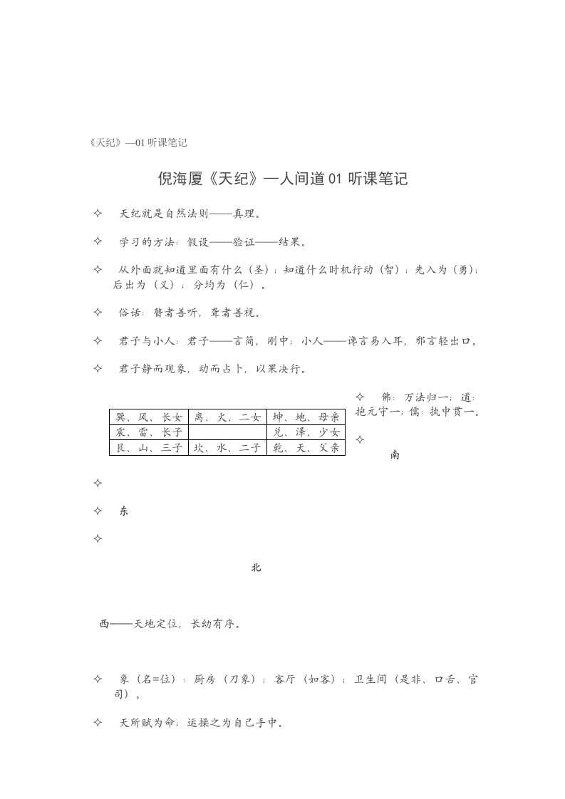 天纪听课笔记