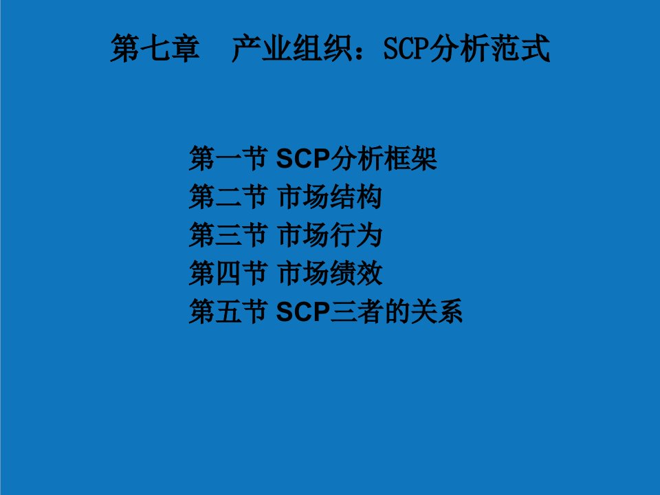 7第七章SCP范式