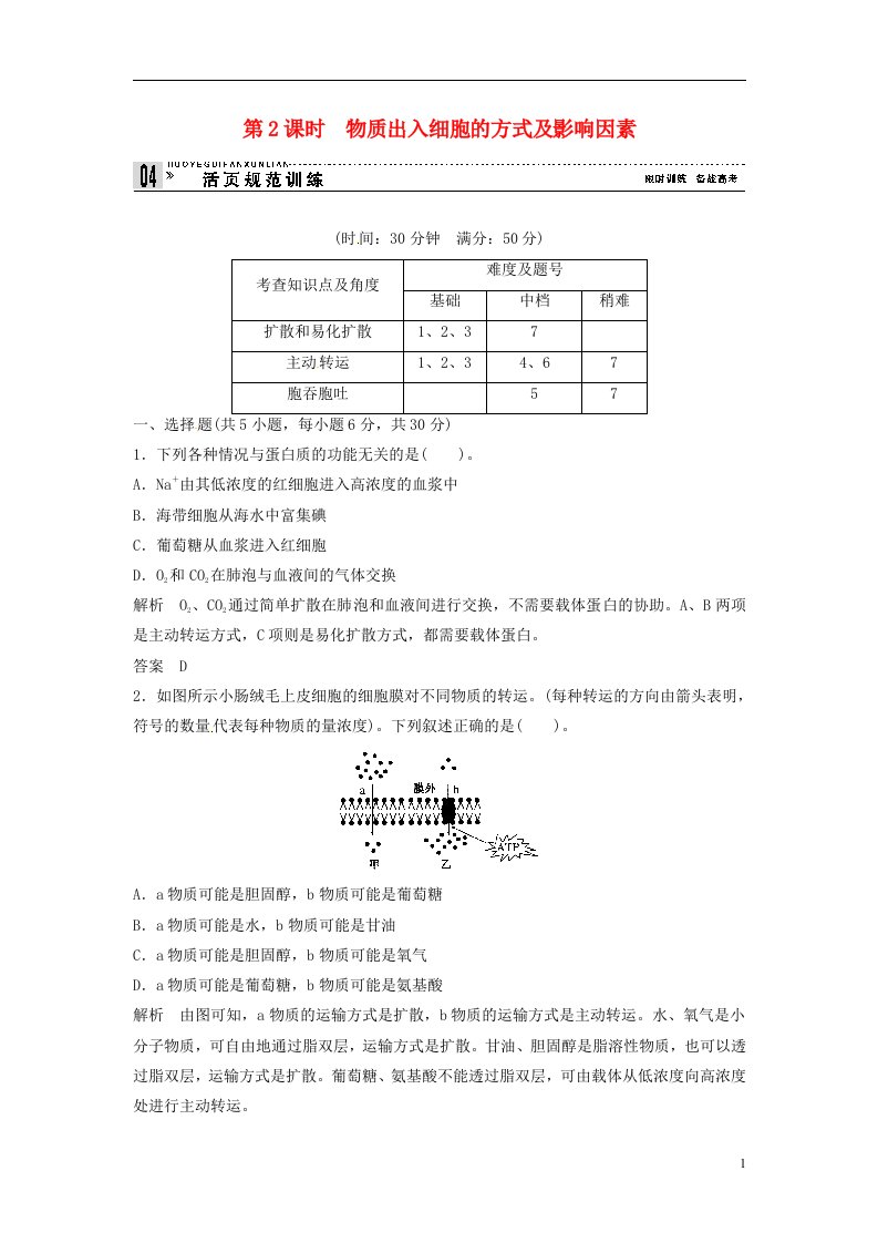 高中生物