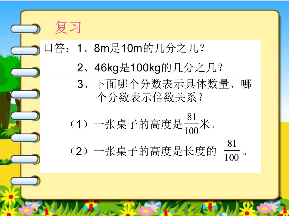 六年级数学上册课件6.百分数的意义和读写法30人教版共27张PPT