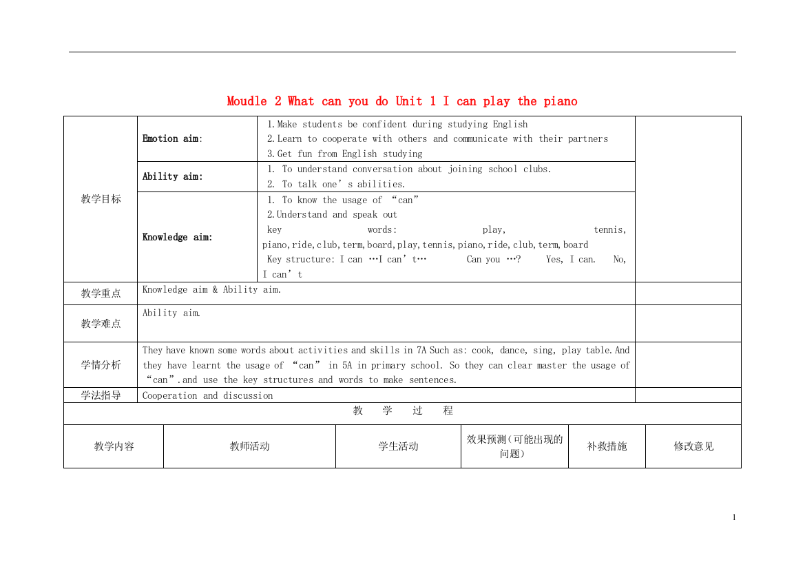 【小学中学教育精选】Moudle