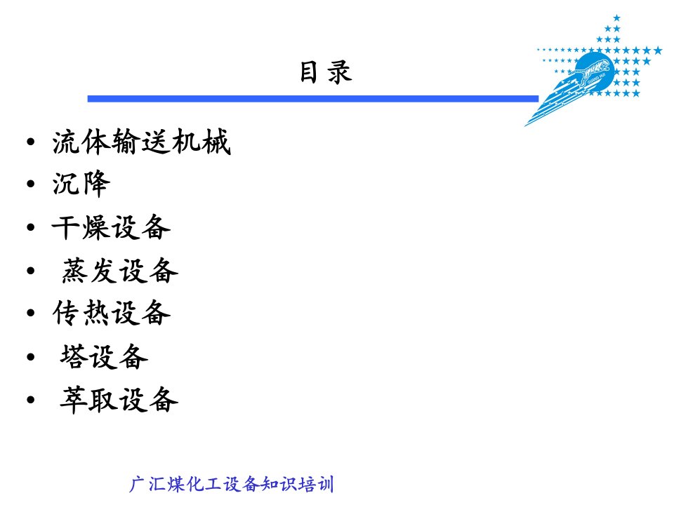 煤化工设备培训课件