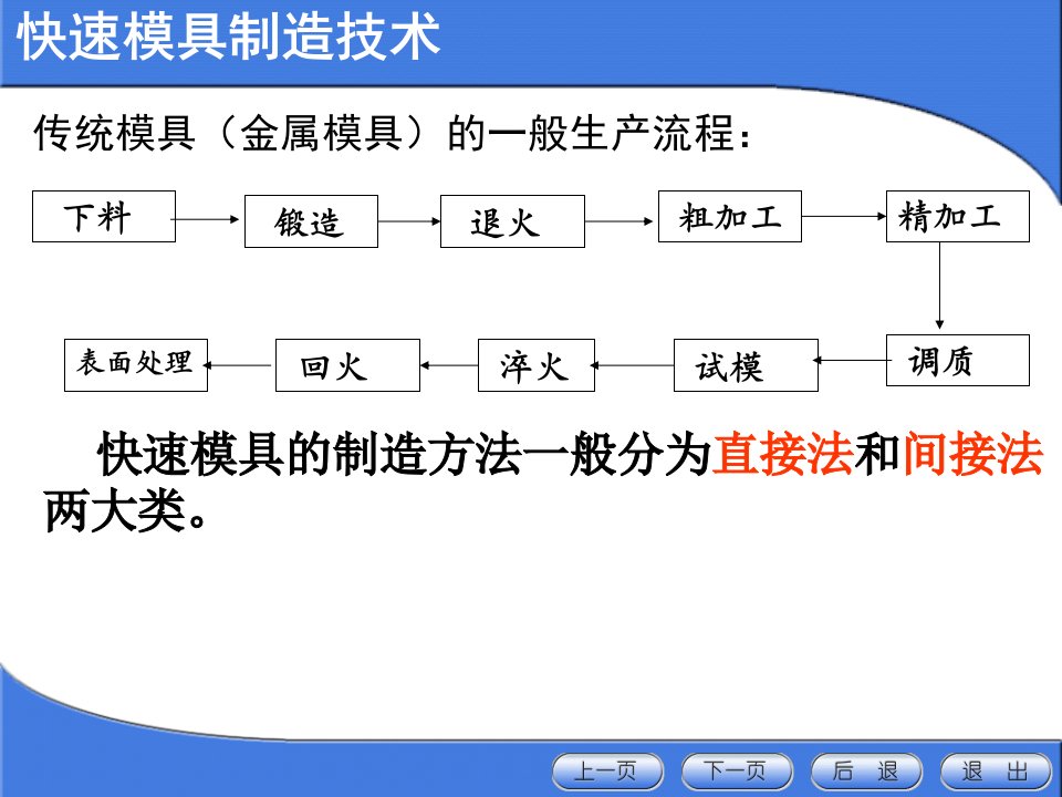 第四章硅橡胶快速制模技术