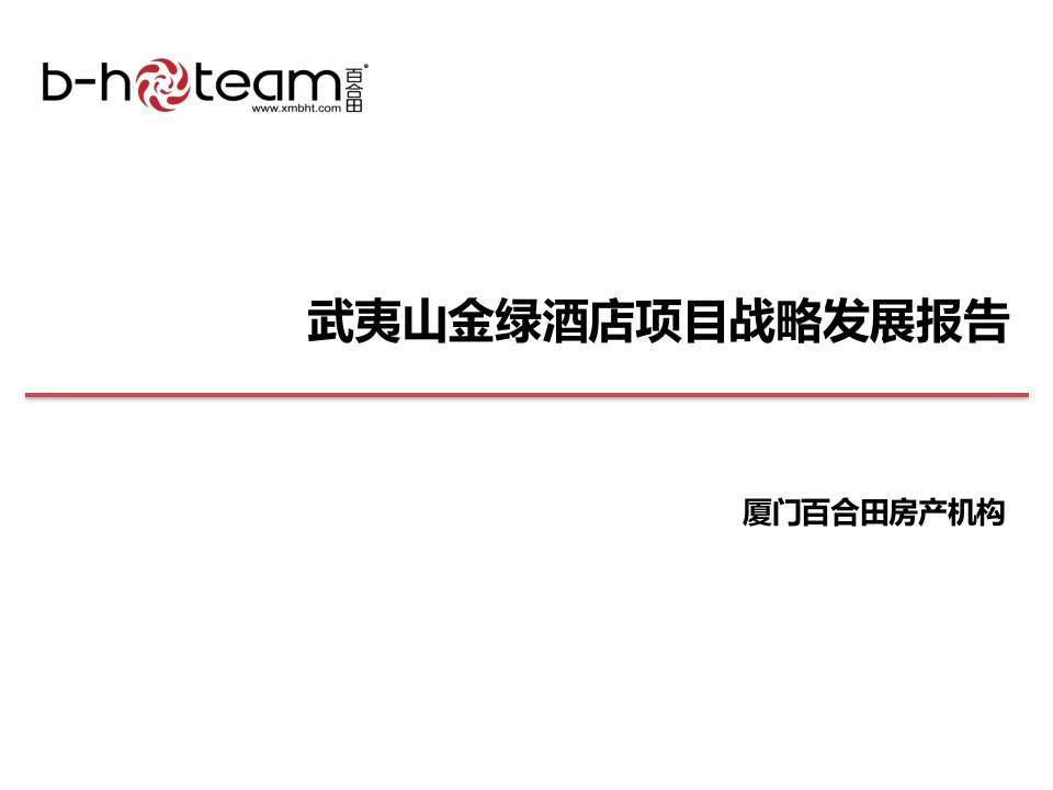 2024武夷山金绿酒店项目发展战略报告提报34p