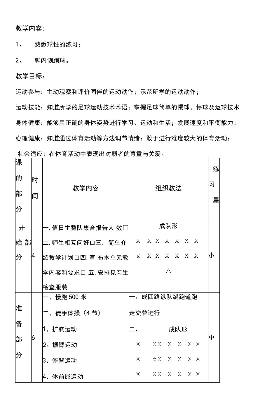 初中体育与健康人教7～9年级第7章