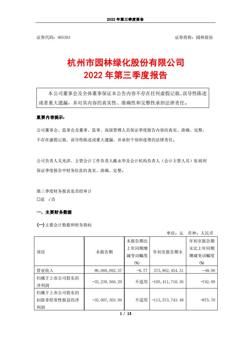 上交所-2022年第三季度报告-20221028