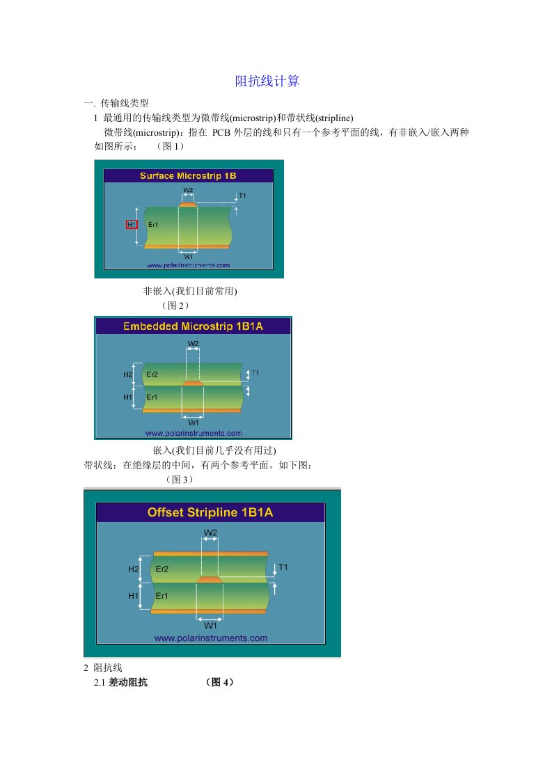 PCB印制电路板-PCB阻抗计算