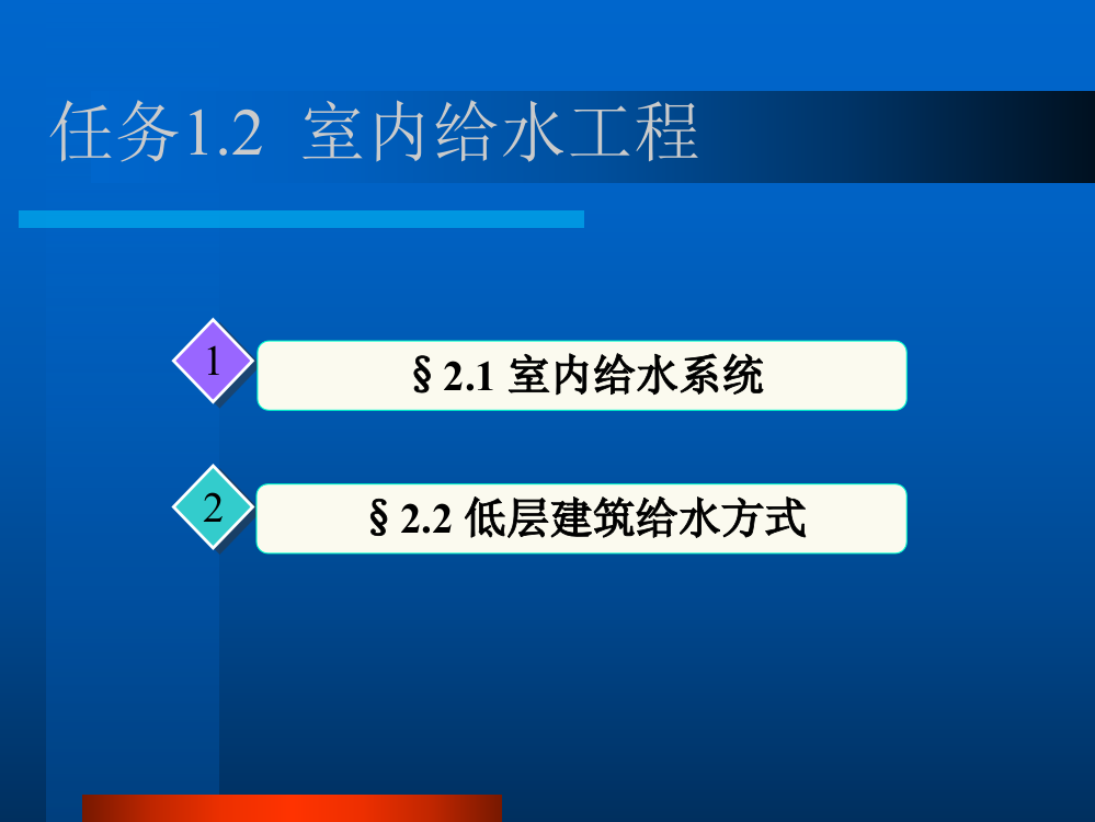 第2次室内给水