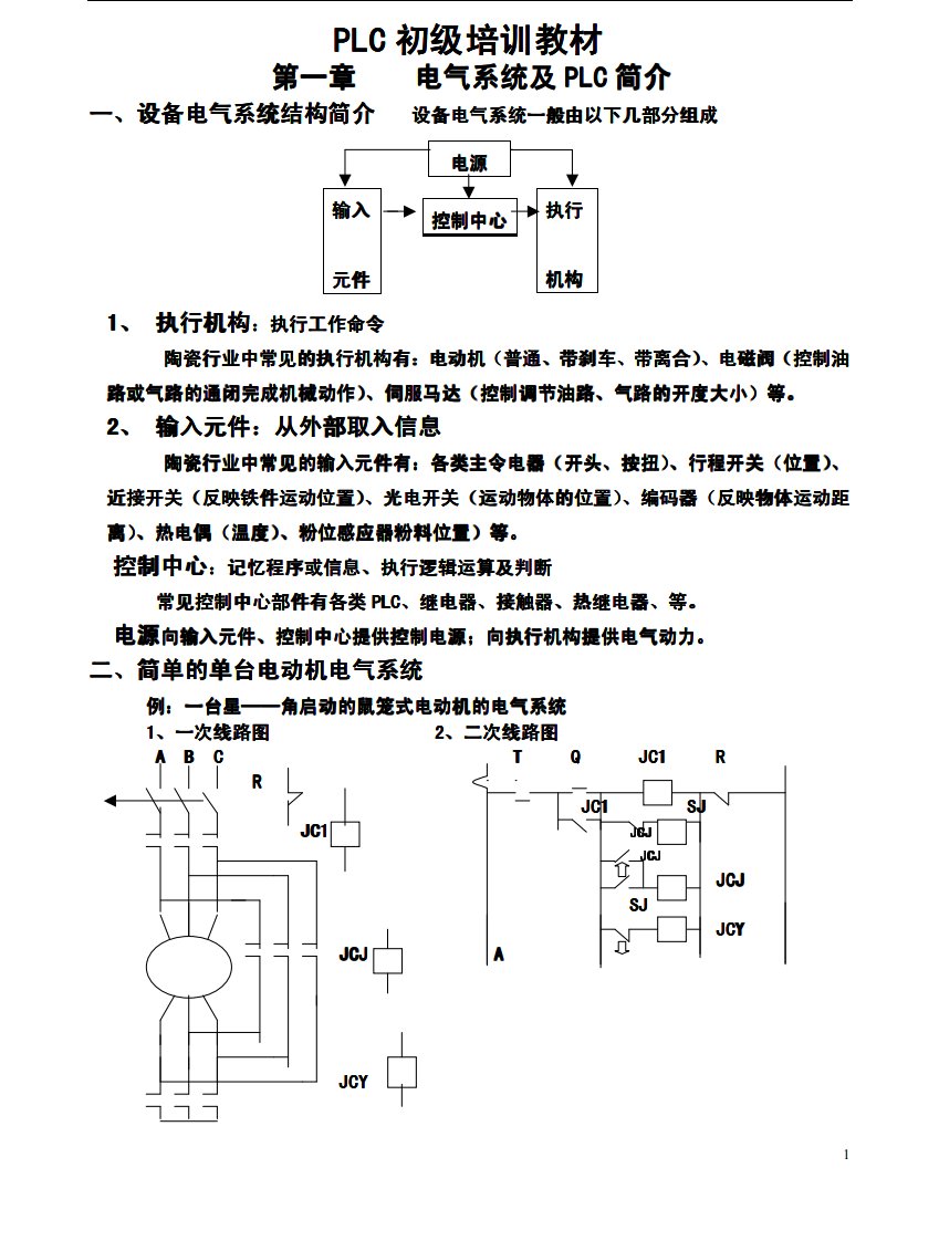 欧姆龙PLC培训教材