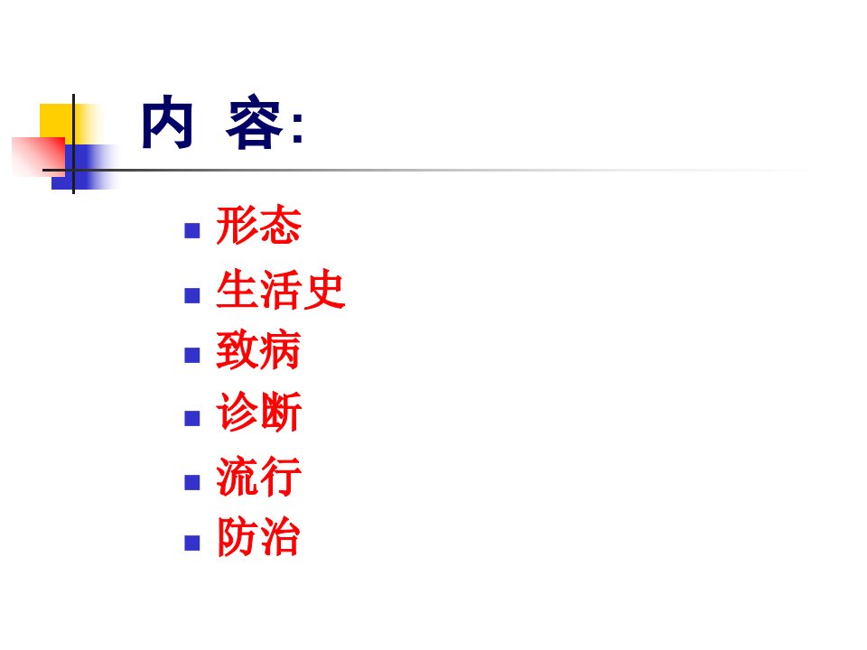 最新周蛲虫广州管圆线虫丝虫旋毛虫精品课件