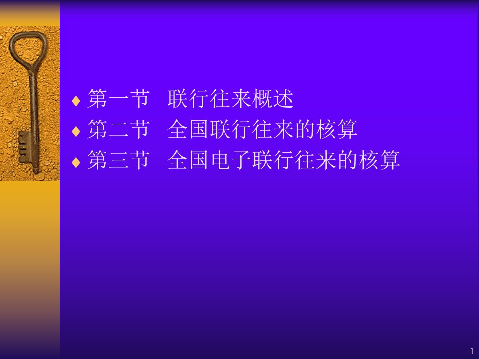 第3篇商业银行会计联行往来的核算