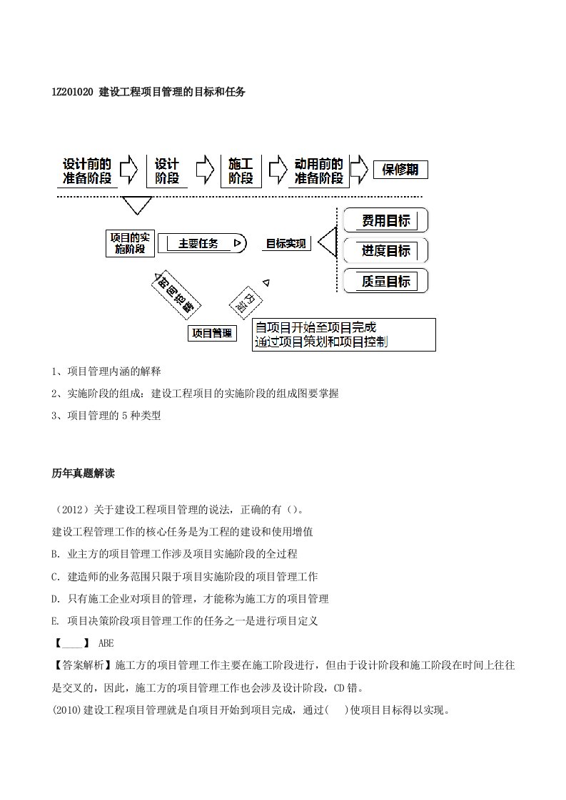 2015年最新一级建造师一建课件讲义