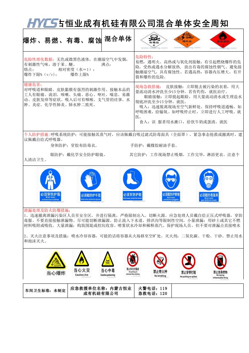 重大危险源安全标识牌