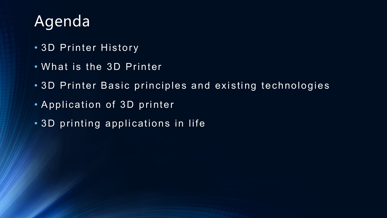 3D打印技术英文版ppt课件