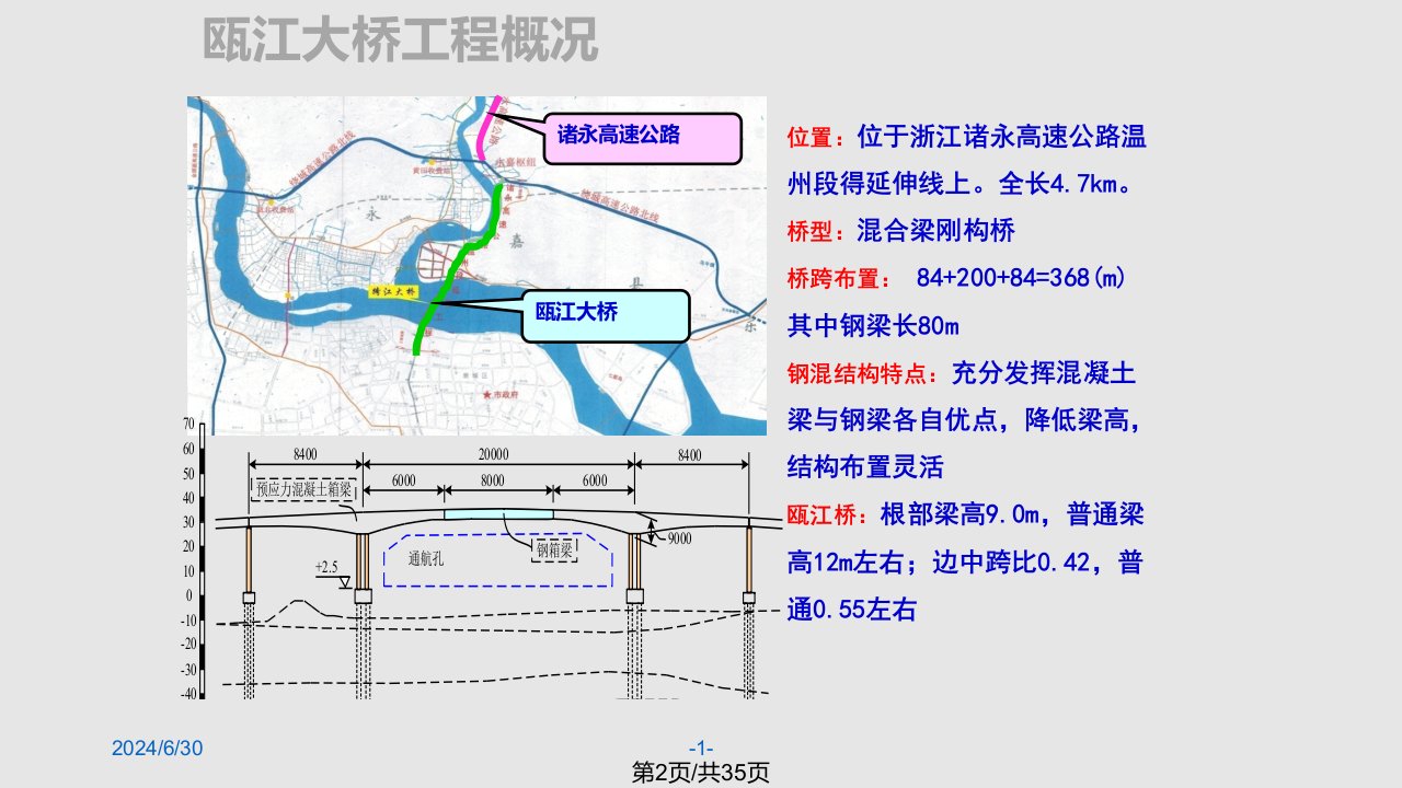 瓯江大桥桥面铺装技术交底