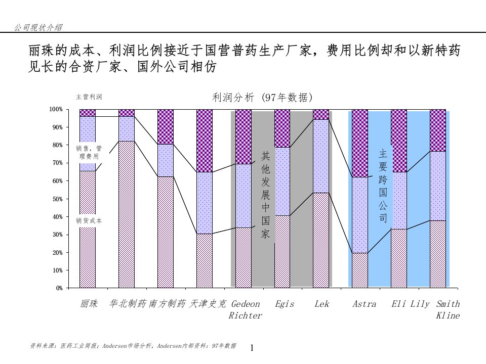 安达信丽珠集团咨询方案ppt课件