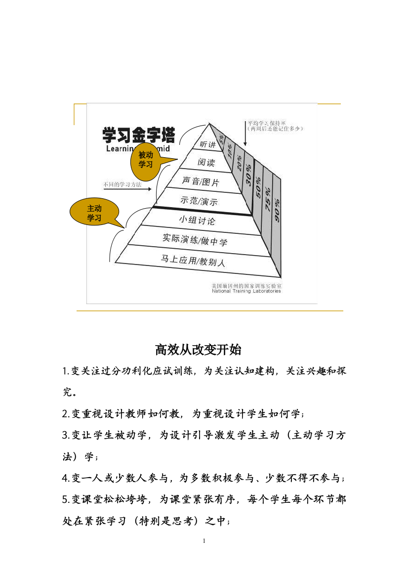 进一步理解新课程理念