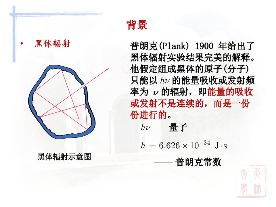 第八章量子力学基复习课程