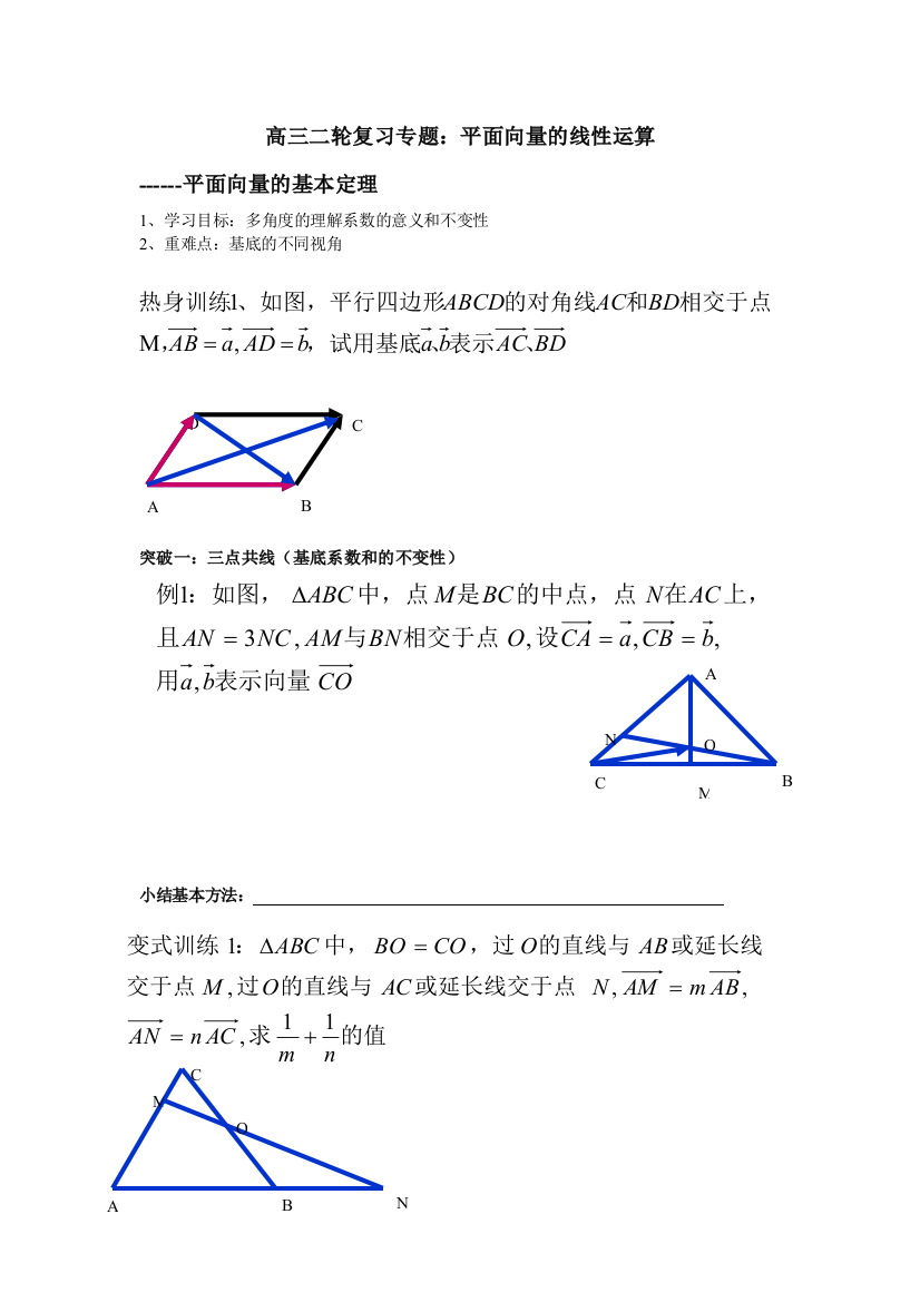 肖丽君向量线性运算