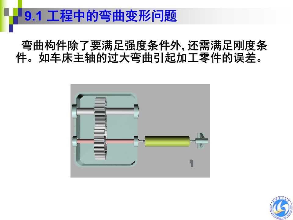 第9章梁的弯曲变形与刚度计算ppt课件