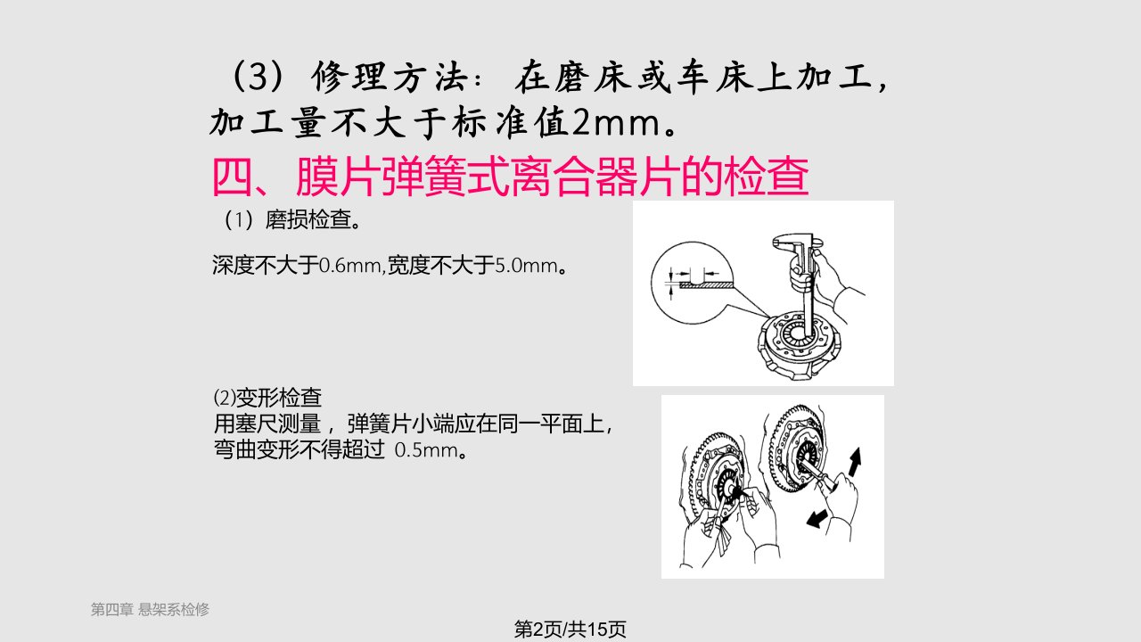 传动系检修详解