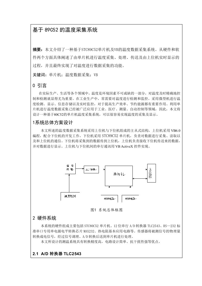 数据采集与处理论文