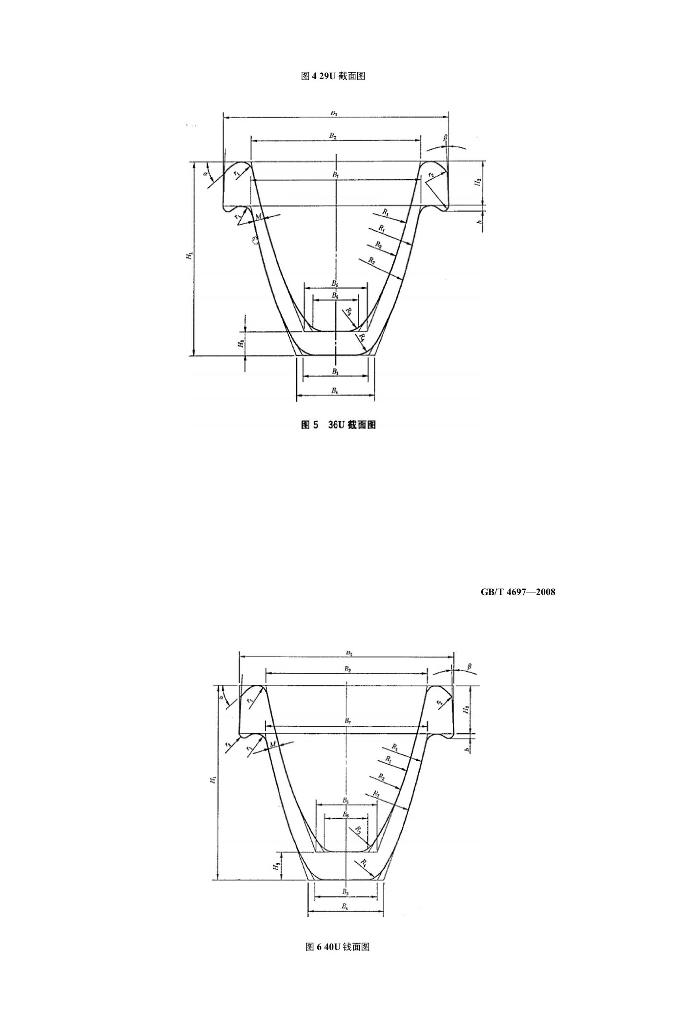 矿用U型钢参数