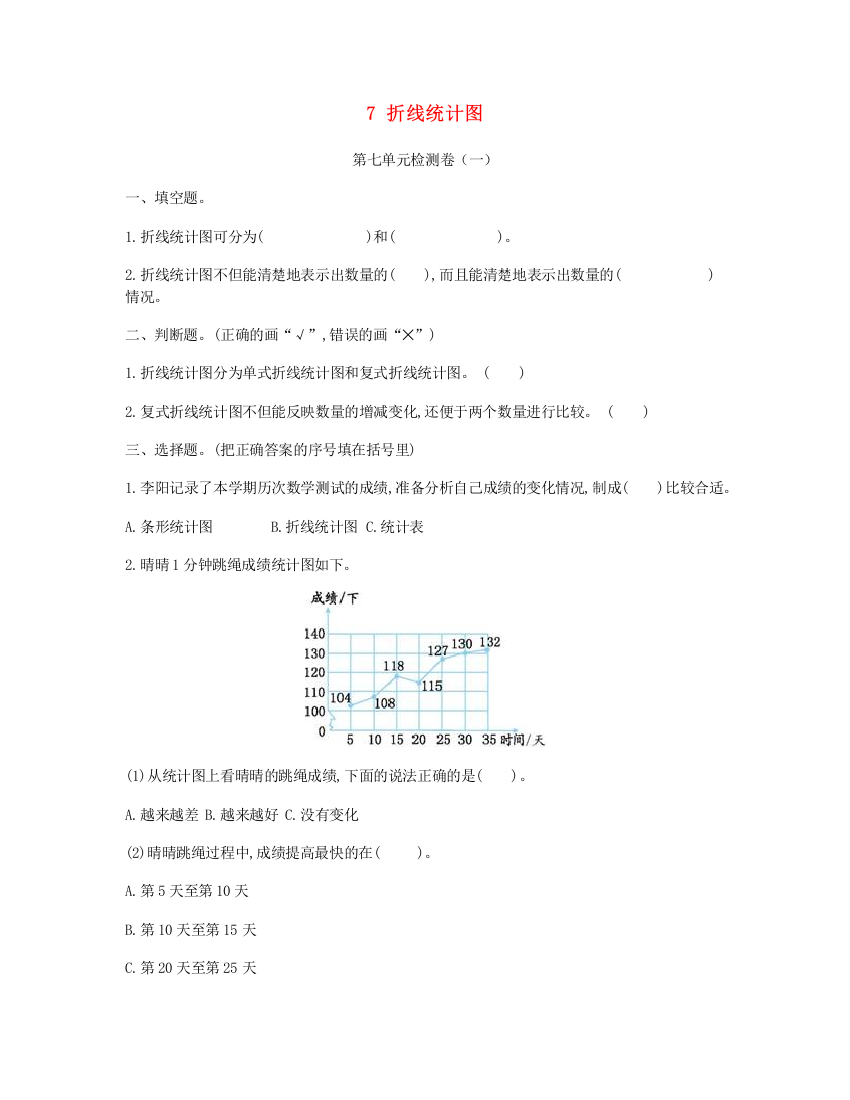 五年级数学下册