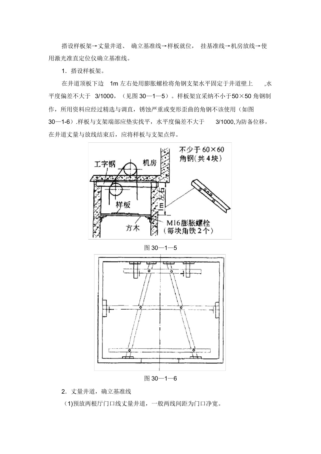 电梯安装施工工艺流程