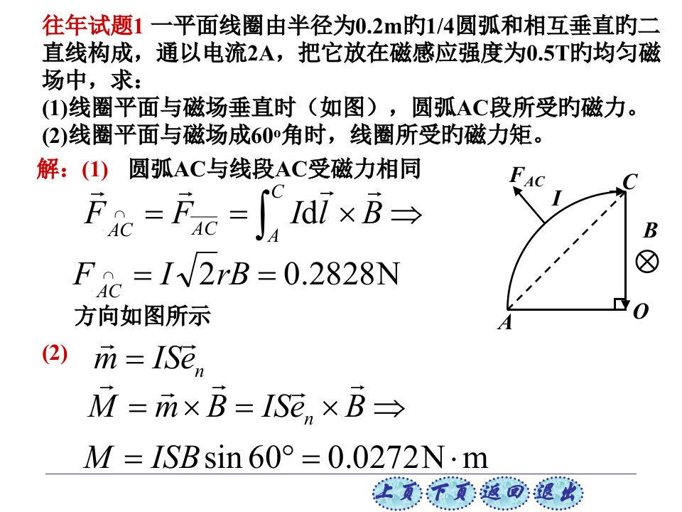 大学物理部分习题公开课获奖课件百校联赛一等奖课件