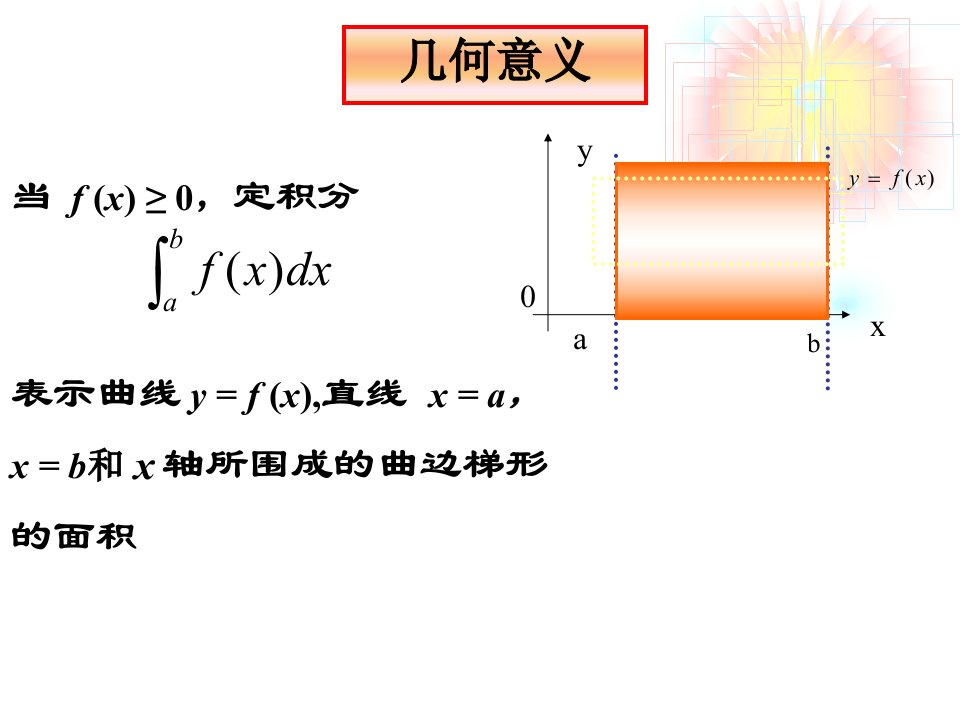 最新定积分的简单应用09580PPT课件