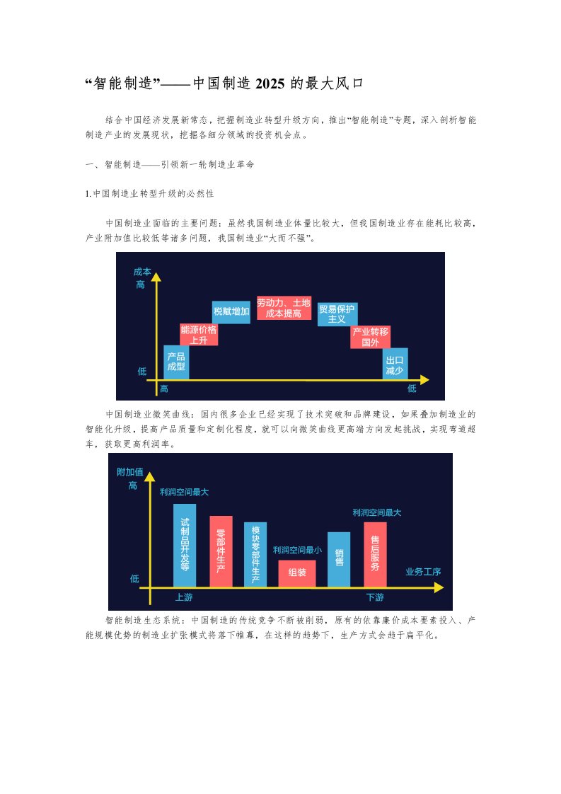 智能制造