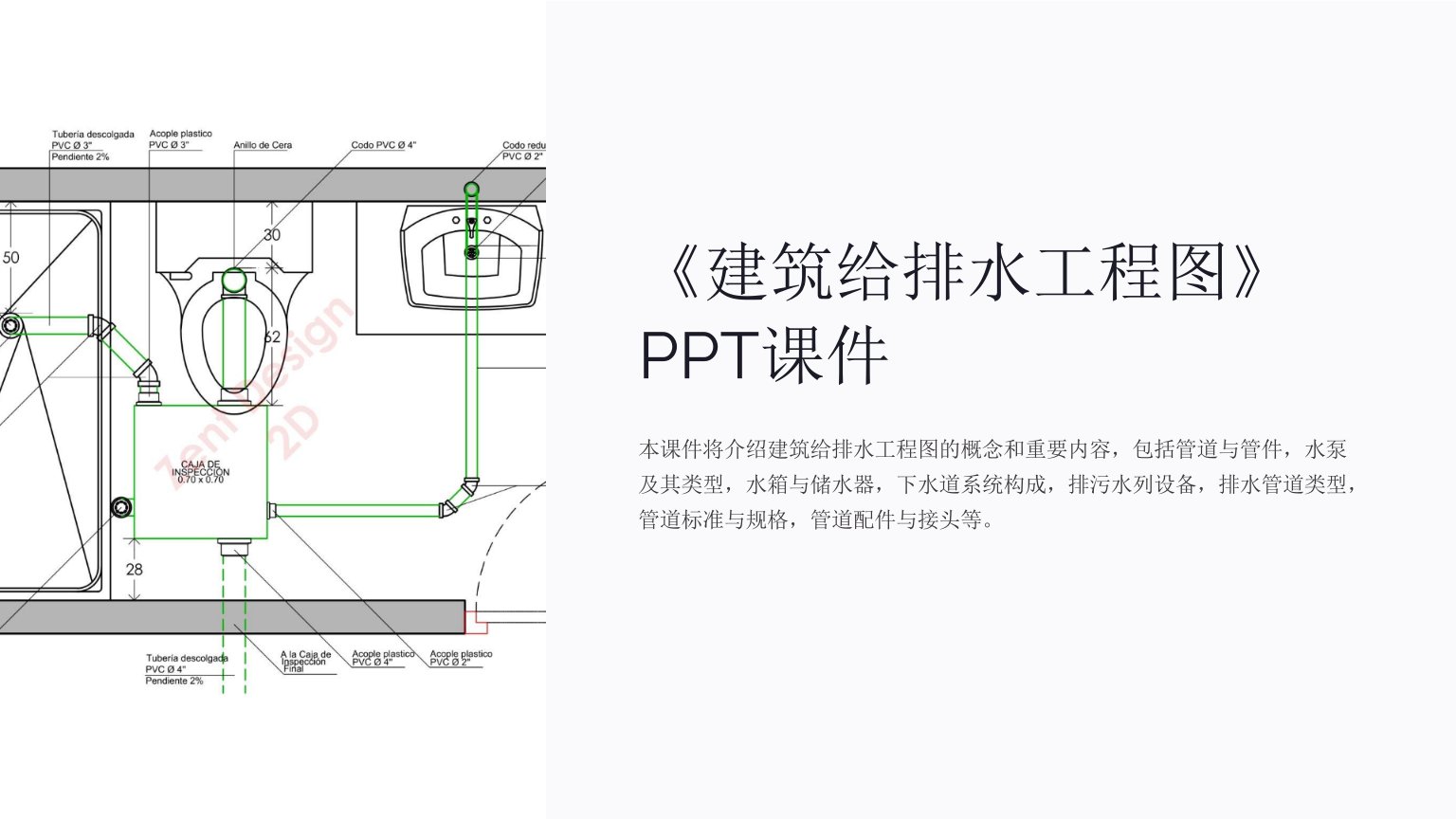 《建筑给排水工程图》课件