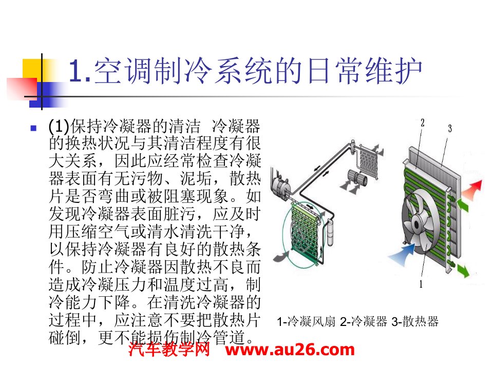 汽车空调系统的故障诊断与排除PPT课件