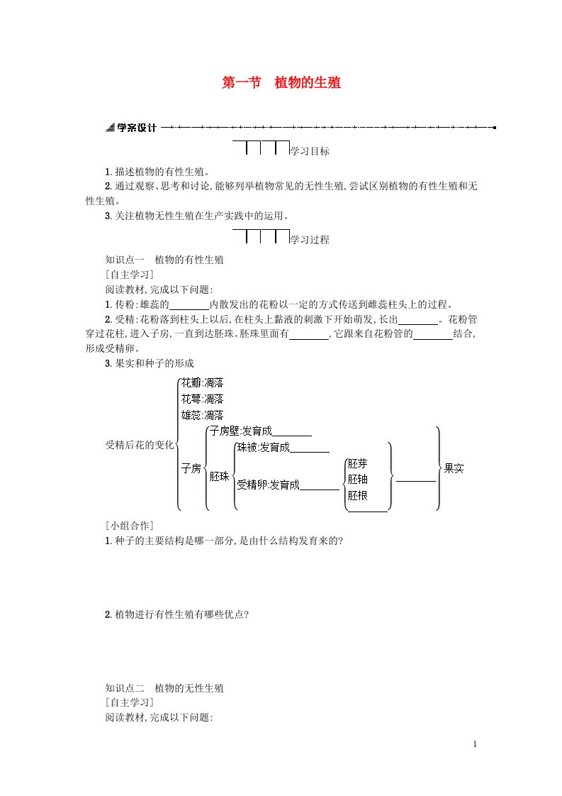 八年级生物下册