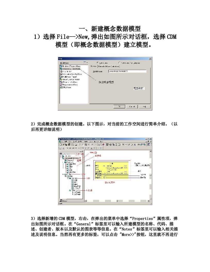 概念数据模型设计