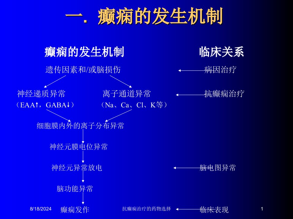 2021年2021年抗癫痫治疗的药物选择