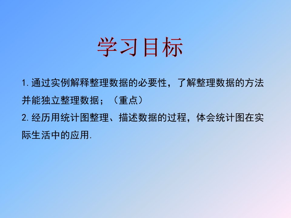 5.2数据的整理