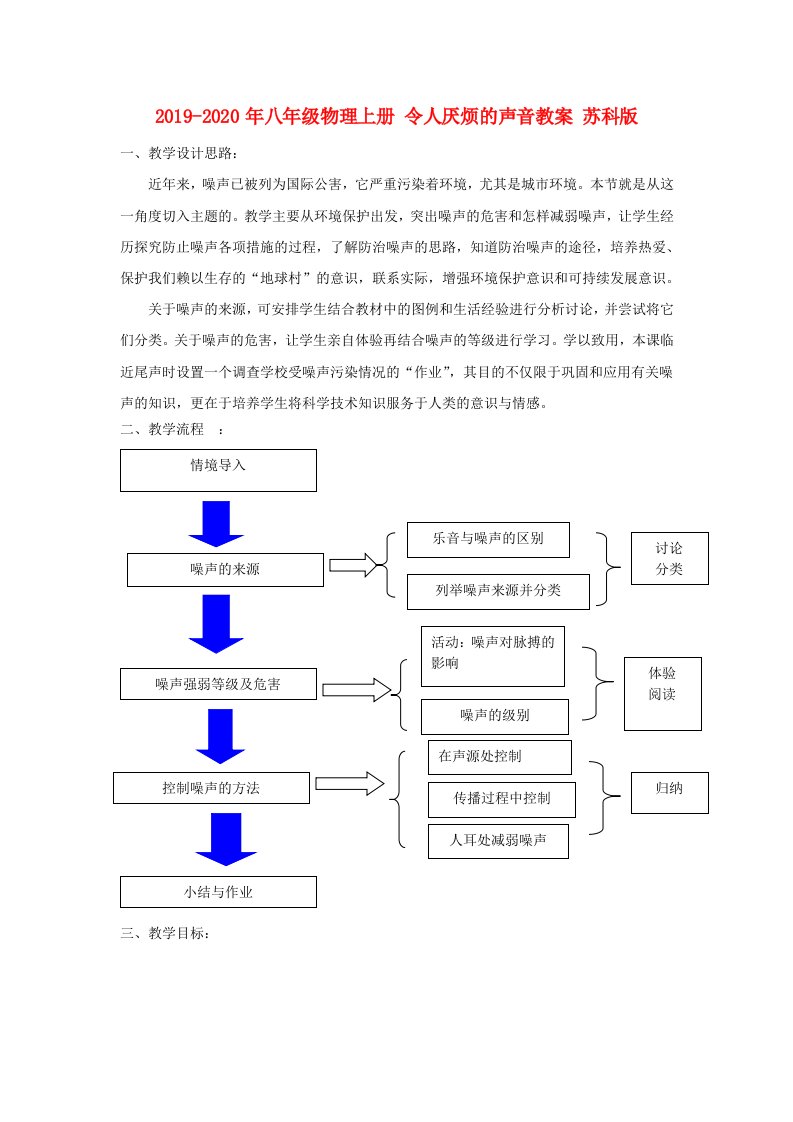 2019-2020年八年级物理上册