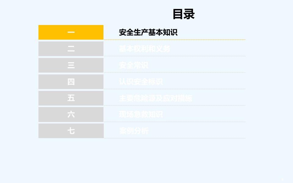 新员工进场安全教育ppt课件