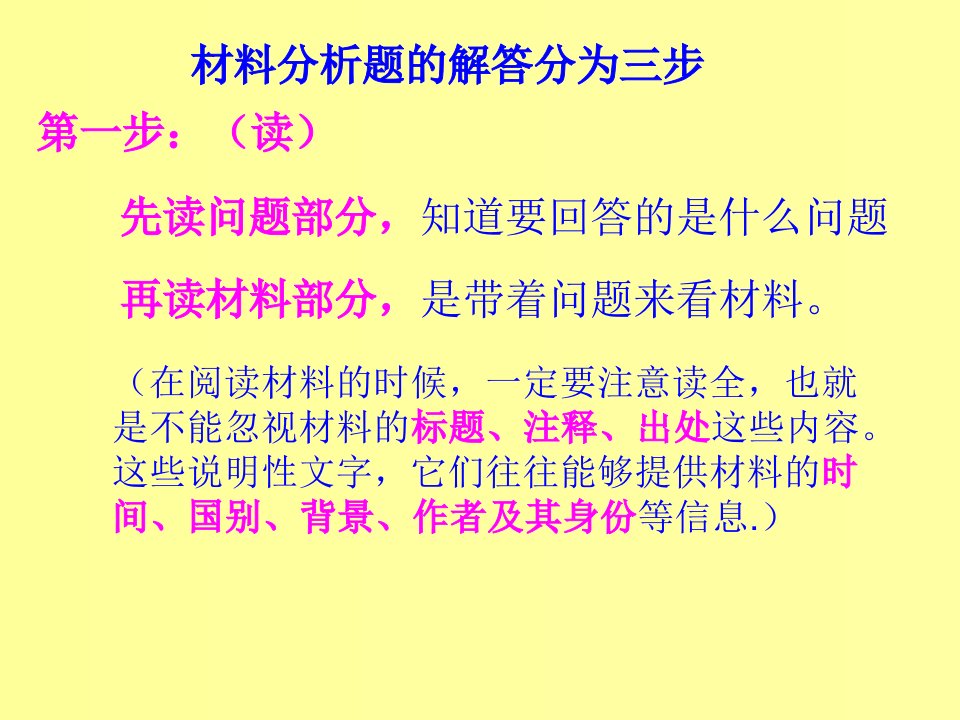 初中三年级历史下册期末练习与测试第一课时课件