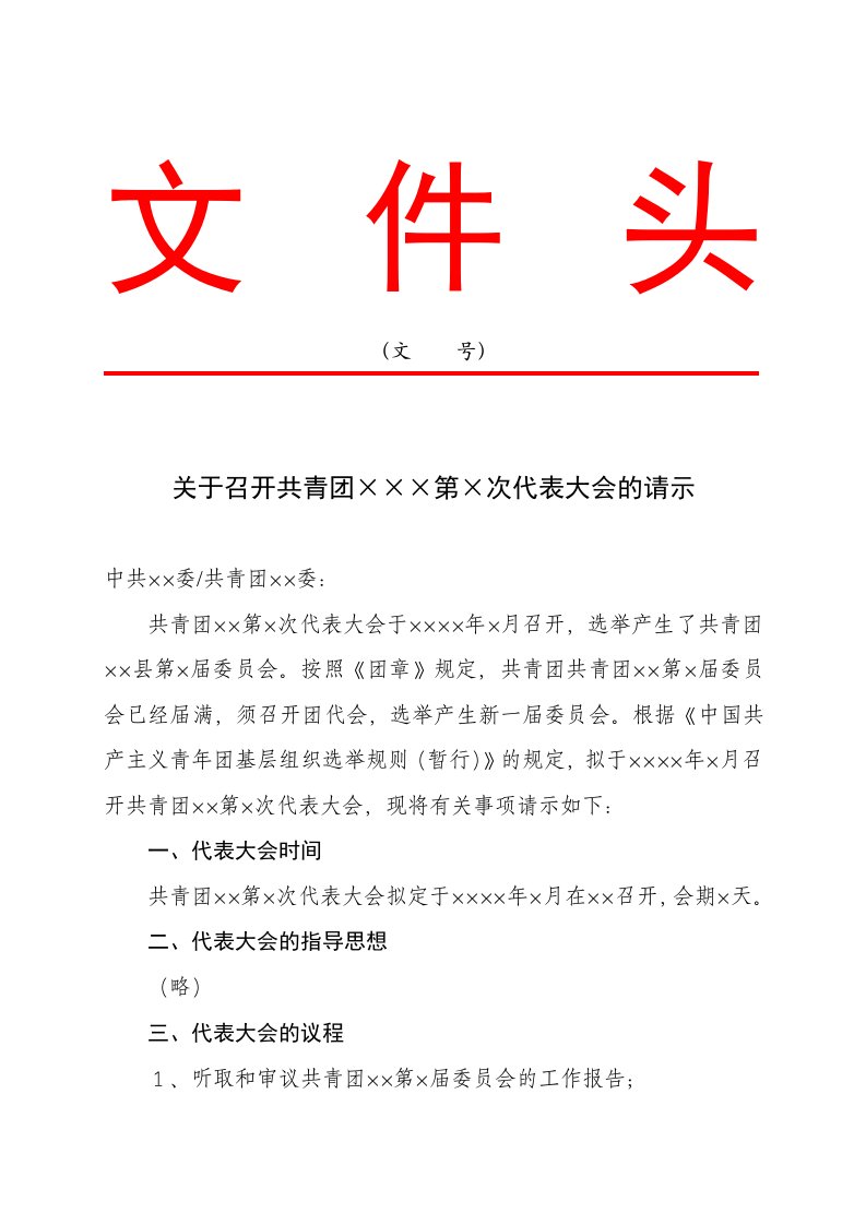 团委换届选举材料