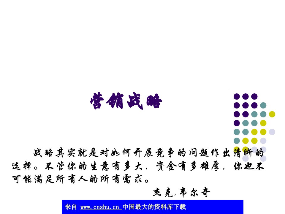 [精选]STP营销战略市场细分战略